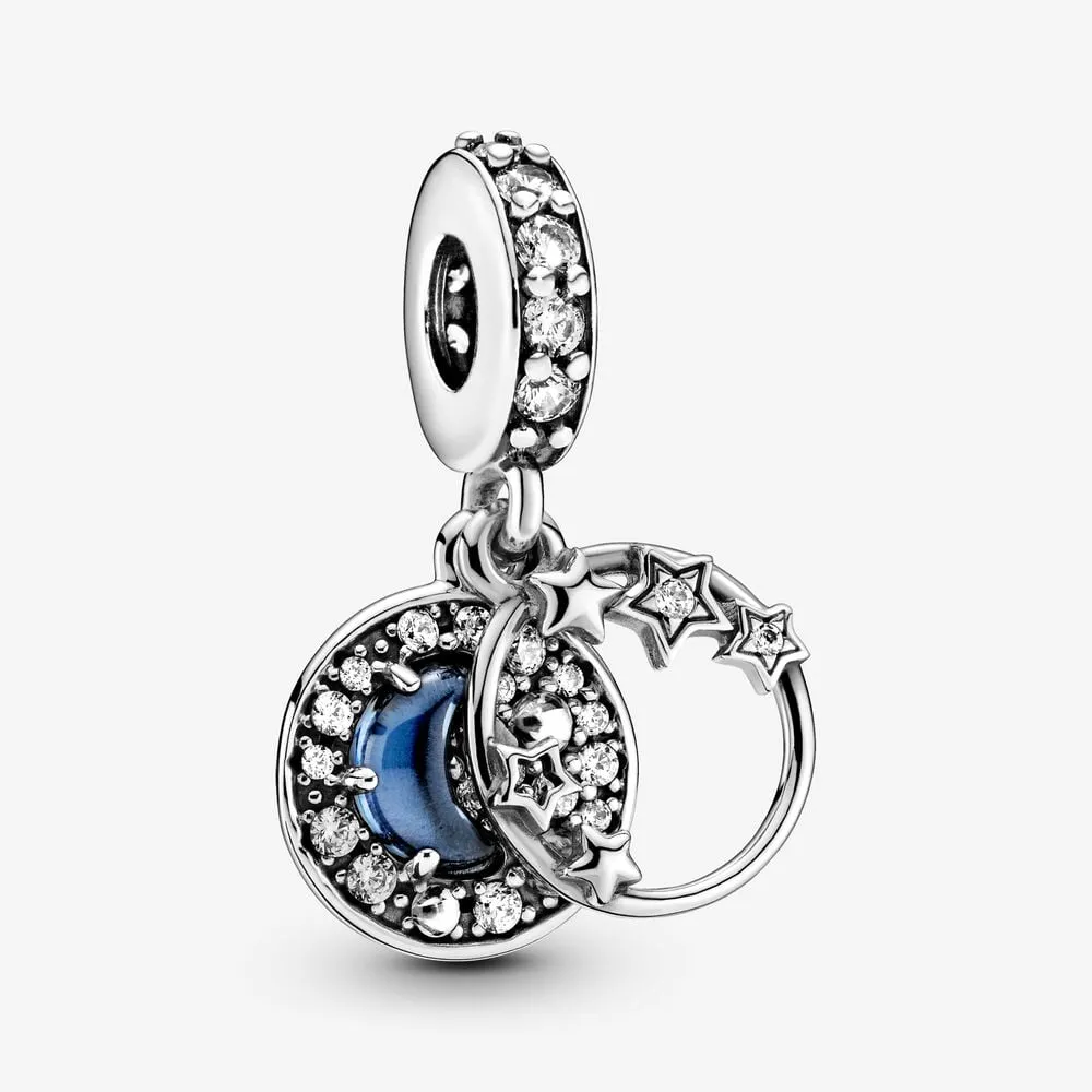 pandora blue night sky dangle 799216c01