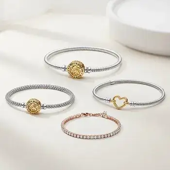 (zdjęcie do) Bransoletki Łańcuszkowe